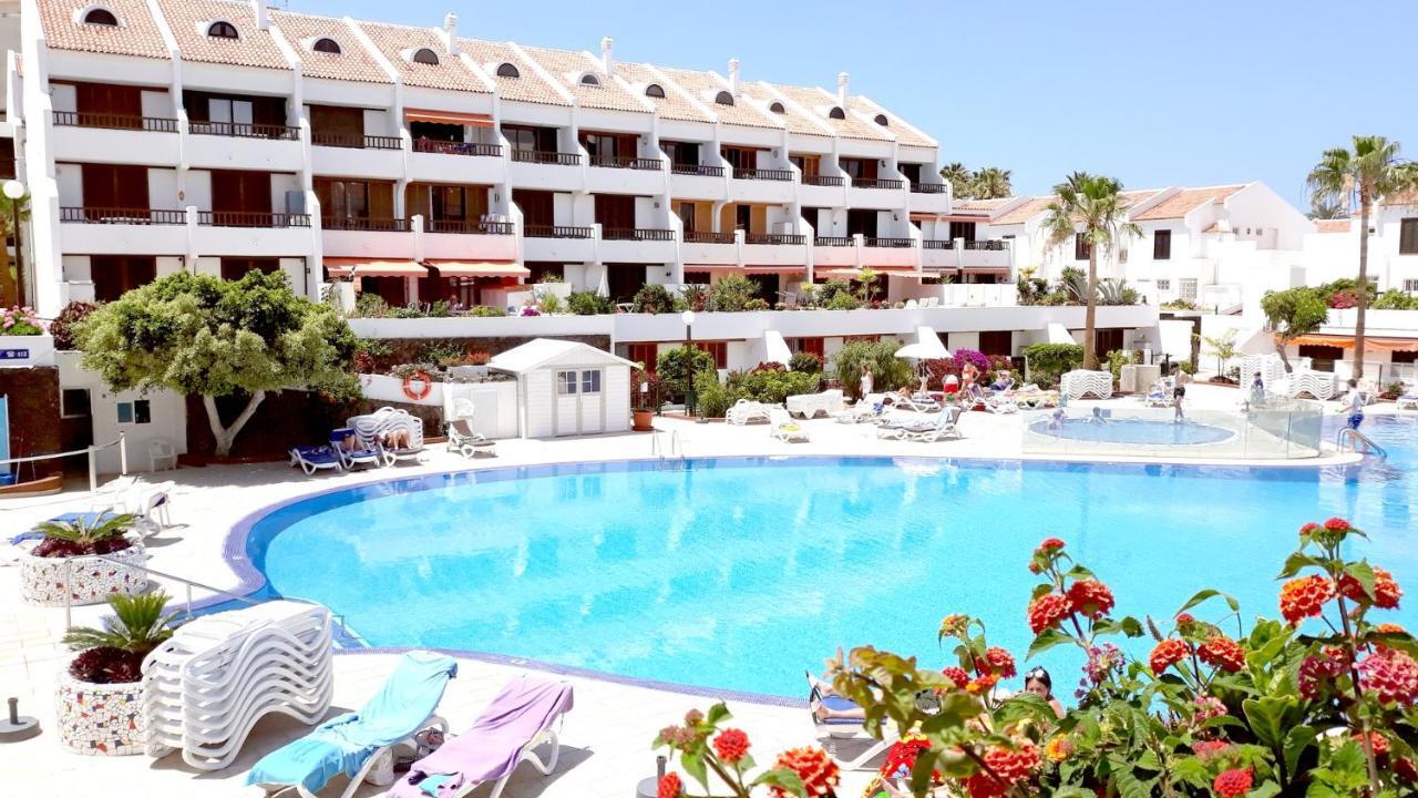 Apartamento Beautiful Duplex With Heated Pool Playa de las Américas Exterior foto